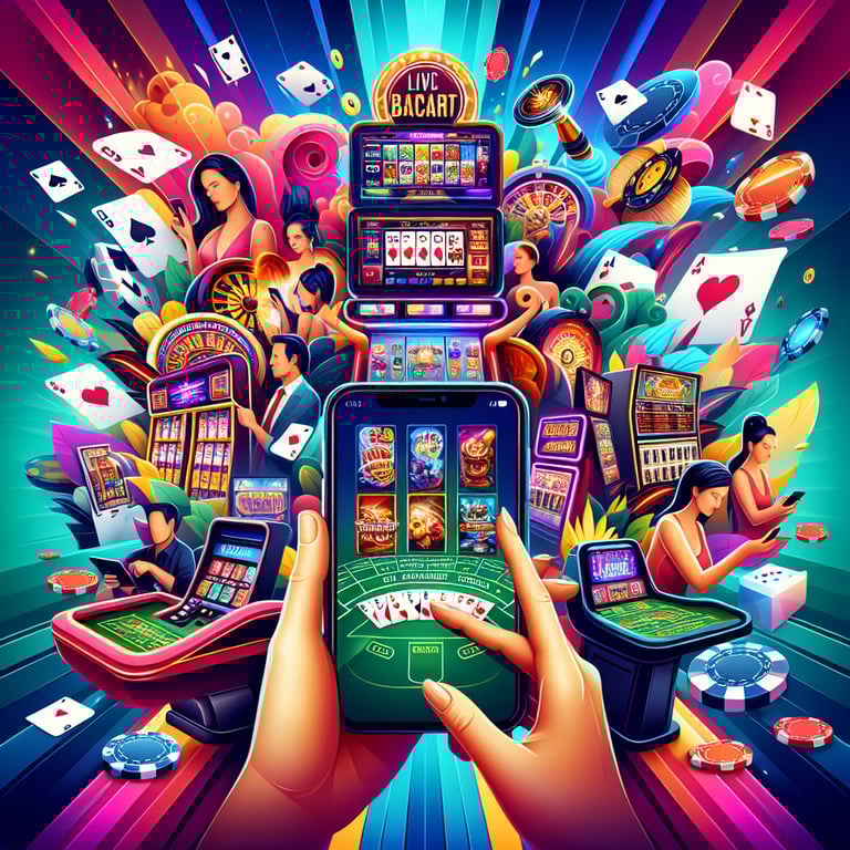 Tin Tức Casino Trực Tuyến: Khám Phá Mobile Slots, Live Baccarat và Poker