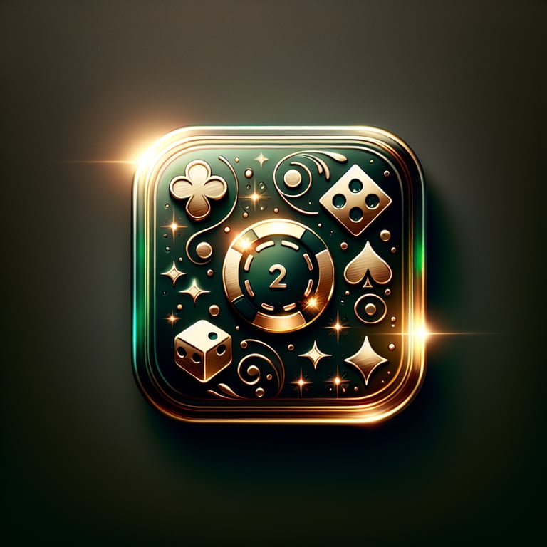 A vividly designed online casino logo featuring an eye-catching social media icon, where the emblematic jackpot symbol gleams with intricate details in vibrant gold and red hues, framed within a sleek, modern interface, enhanced by innovative textures that evoke a sense of luxury and excitement; subtle glimmers and thoughtful lighting play off the object's surfaces, creating an enticing focal point that invites users to register and take a lucky bet, while carefully placed abstract elements suggest the thrill of gaming without detracting from the logo's striking clarity.