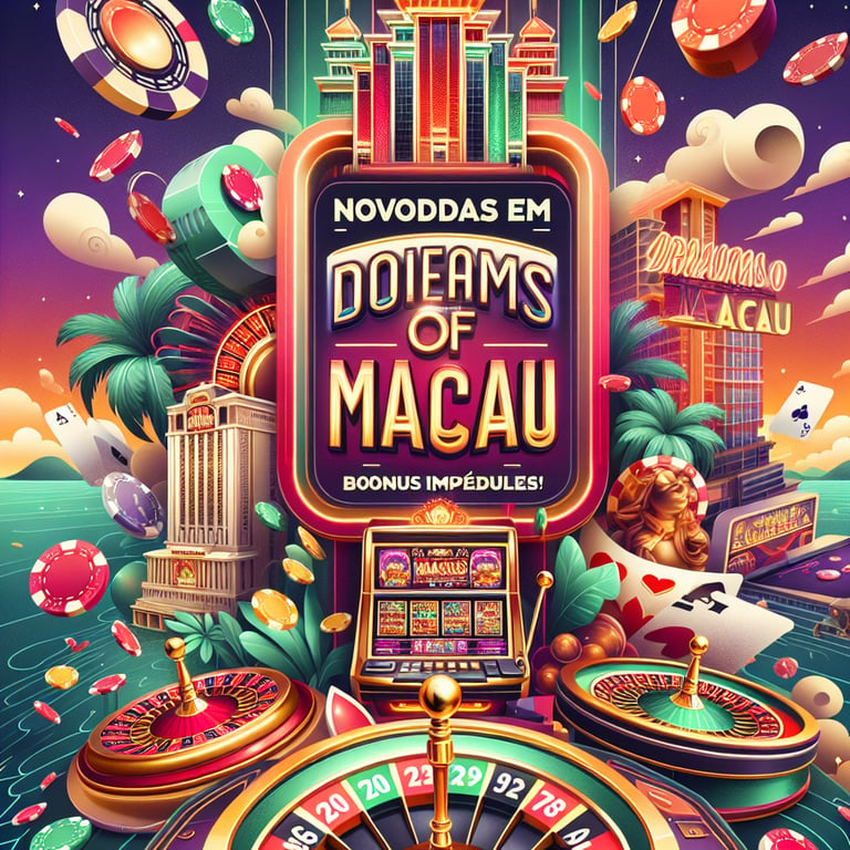 Novidades em Jogos Online: Dreams of Macau e Bônus Imperdíveis!