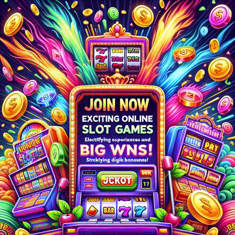 Join Now for Exciting Online Slot Games and Big Wins!