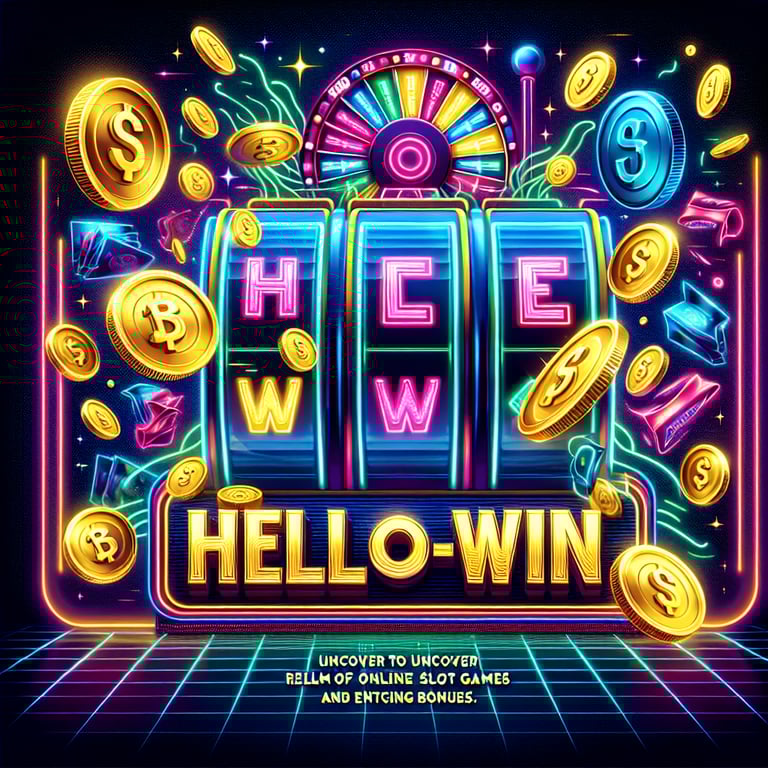 Hello-Win: Discover Exciting New Slots and Bonuses in Online Casinos!