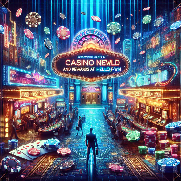 Discover the Thrilling World of Casino News and Rewards at Hello-Win