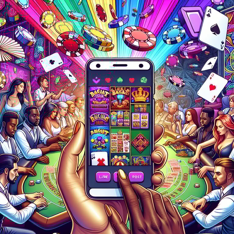 Trends Mới Nhất Về Sòng Bạc Trực Tuyến: Mobile Slots, Live Baccarat và Poker