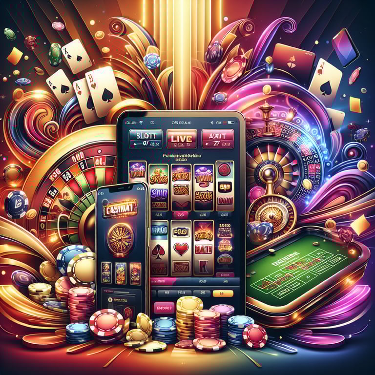 Cập Nhật Casino Trực Tuyến: Xu Hướng Mobile Slots và Live Baccarat Hấp Dẫn