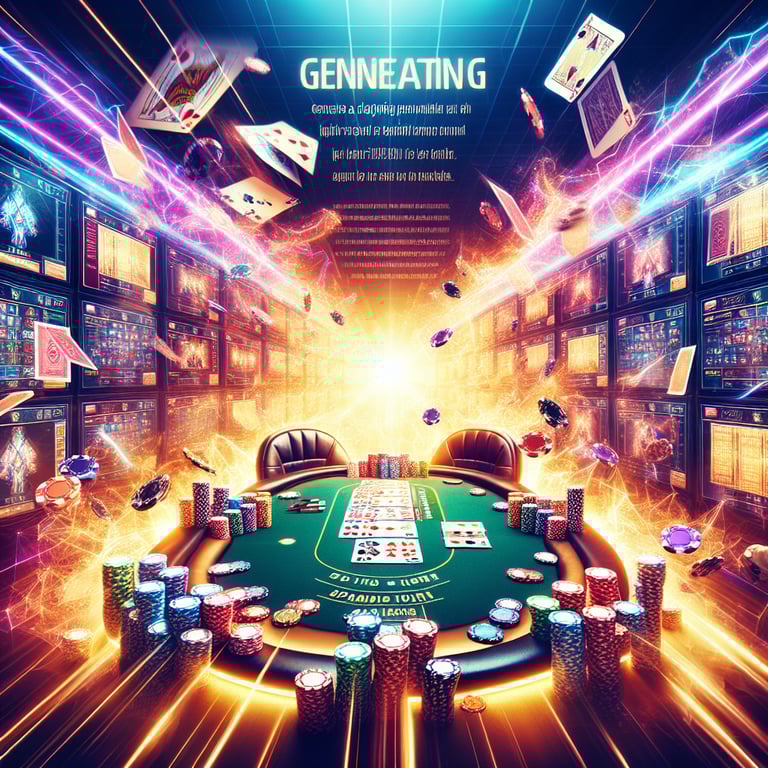 Exciting Trends in Online Poker: Why You Should Join the Action Now!