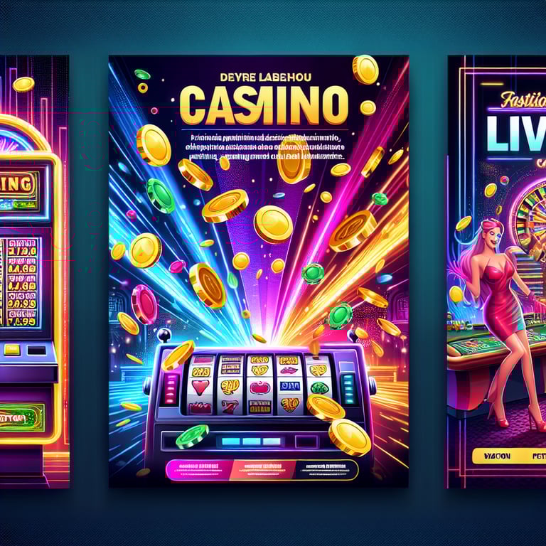 Novidades em Jogos de Casino: Explore Slots e Live Casino Rooms 
