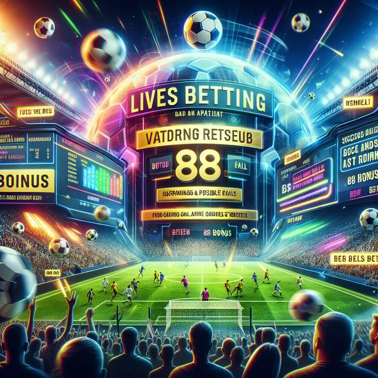 ข่าวสารฟุตบอลสด: เคล็ดลับการเดิมพันและโปรโมชั่น 88 Bonus