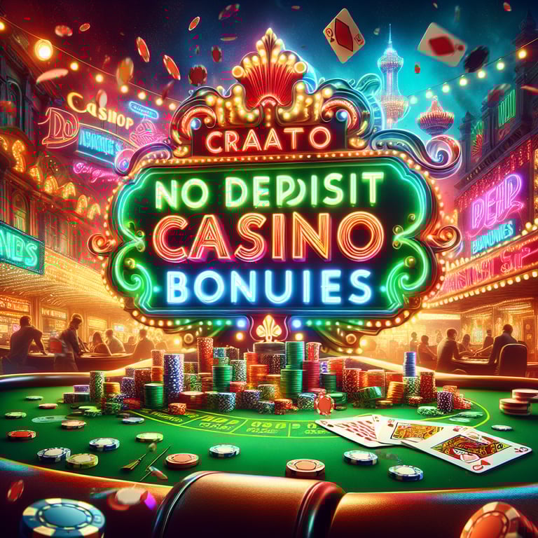 Discover the Thrill of No Deposit Casino Signup Bonuses Today!