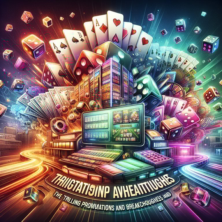 Exciting News in Online Gaming: Latest Promotions and Innovations to Explore