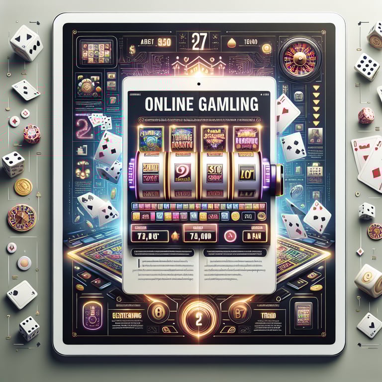 Exploring Online Gambling: Latest Trends, Direct Platforms, and Slots