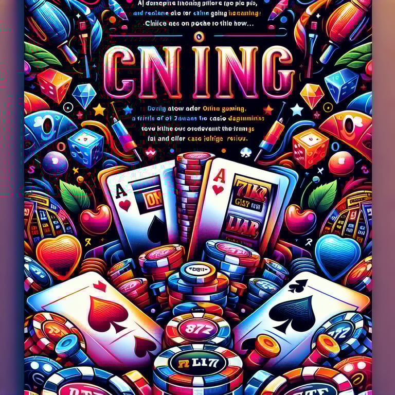 เล่นเกมออนไลน์: เส้นทางสู่ความสนุกและชัยชนะที่คาสิโน