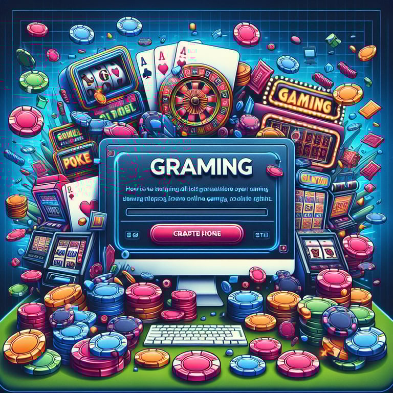 เกมออนไลน์ในยุคปัจจุบัน: สล็อต, โป๊กเกอร์, และความบันเทิงใหม่!