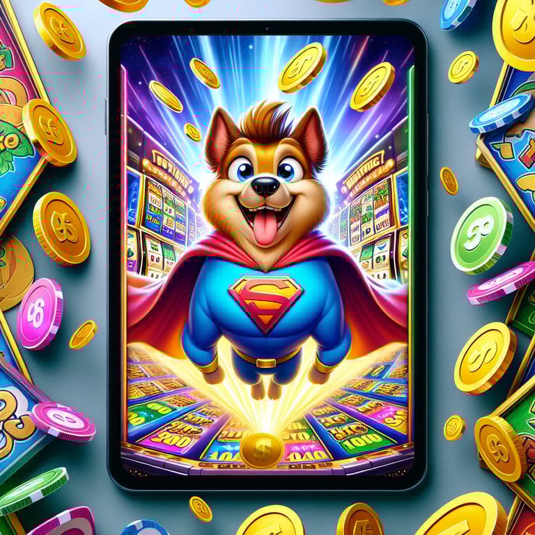 สล็อต Superdog: เกมออนไลน์ได้เงินจริงที่คุณไม่ควรพลาด!