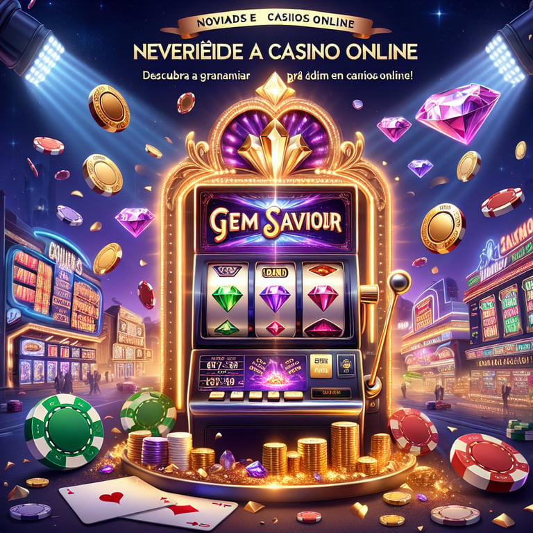 Novidades em Casinos Online: Descubra Gem Saviour e Ganhe!