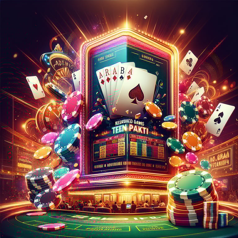 भारत में ऑनलाइन गेमिंग: Teen Patti, Rummy और IPL बेटिंग का अद्भुत अनुभव