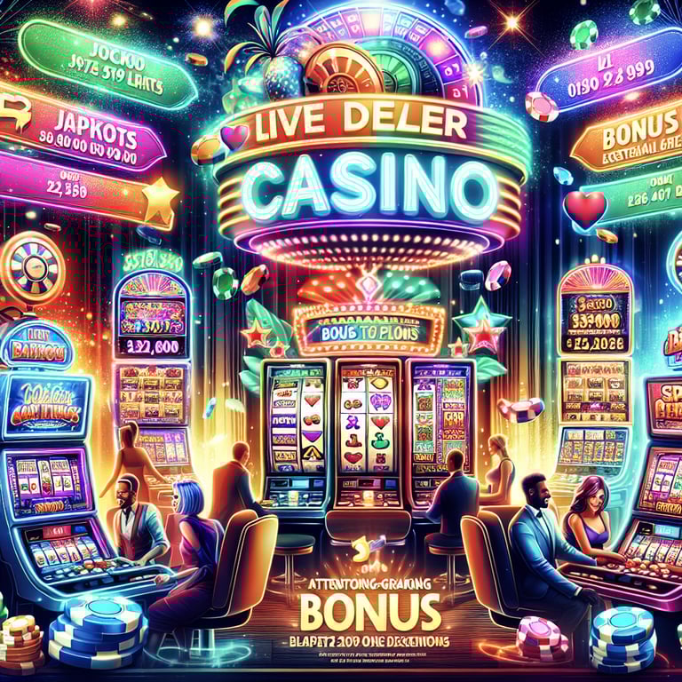 Exciting Online Casino Developments: Explore Games, Bonuses & Live Experiences