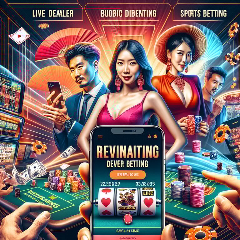 Exciting Trends in Online Gambling: Live Casinos, Sports Betting & More