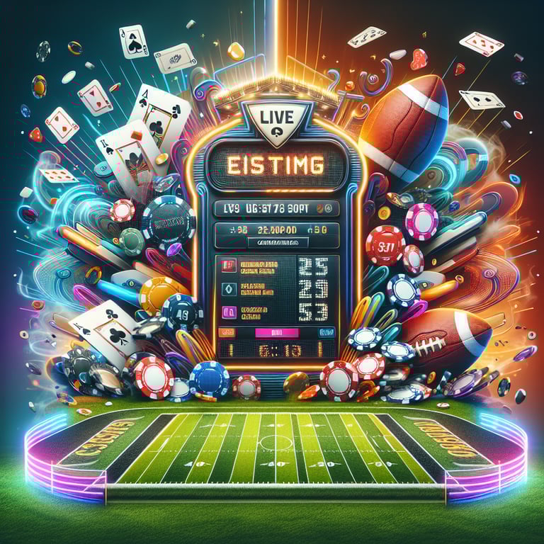 อัปเดตข่าวฟุตบอลและคาสิโนออนไลน์: ติดตาม Live Scores และโปรโมชั่นที่ดีที่สุด
