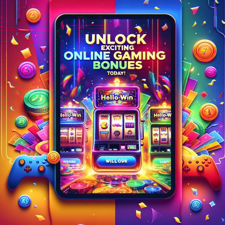 Unlock Exciting Online Gaming Bonuses with Hello-Win Today!