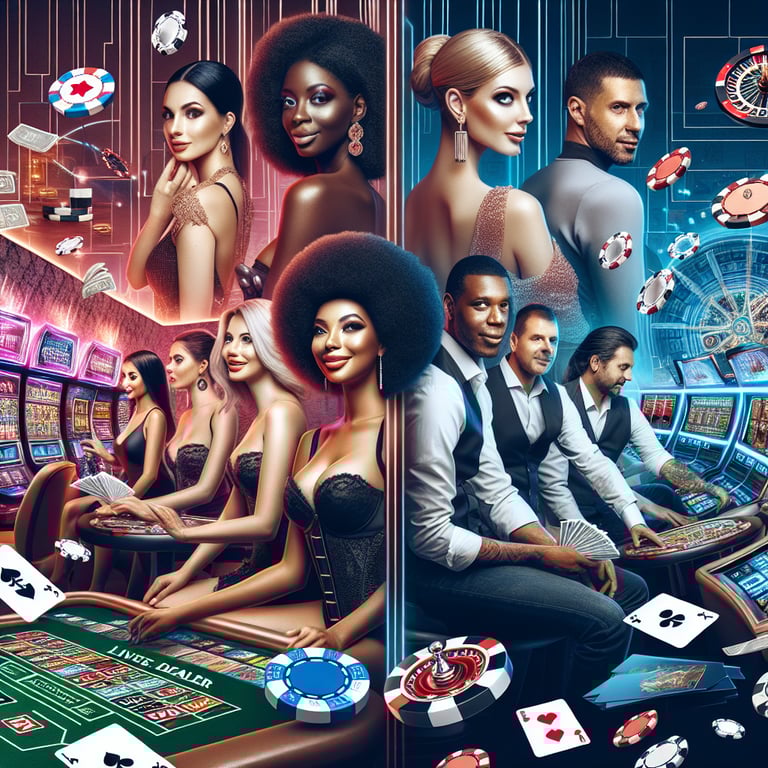 Exciting Innovations in Online Gambling: Live Dealer Games & More!