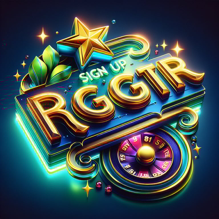 Image Um logotipo deslumbrante e detalhado para um site de jogos, que destaca a palavra 