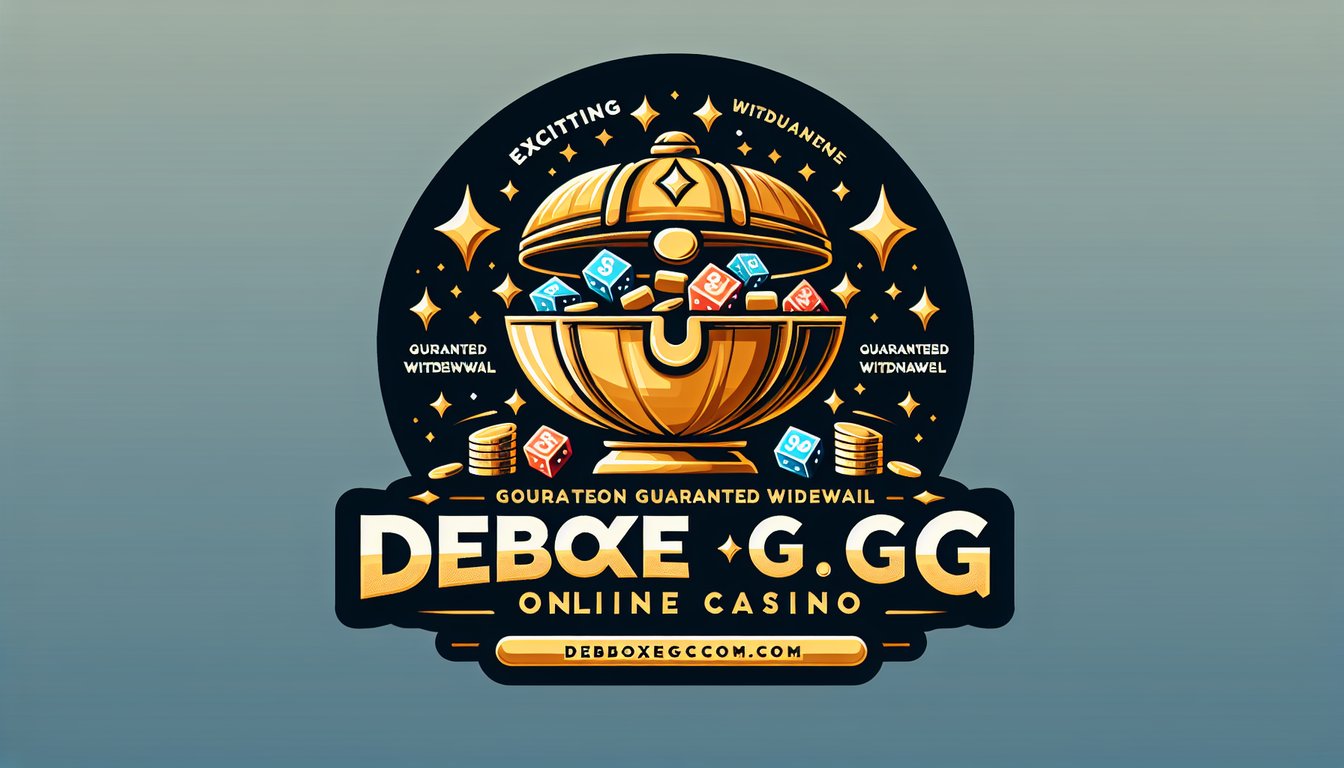 Image Logo of an online casino featuring a fortune chest and colorful dice.