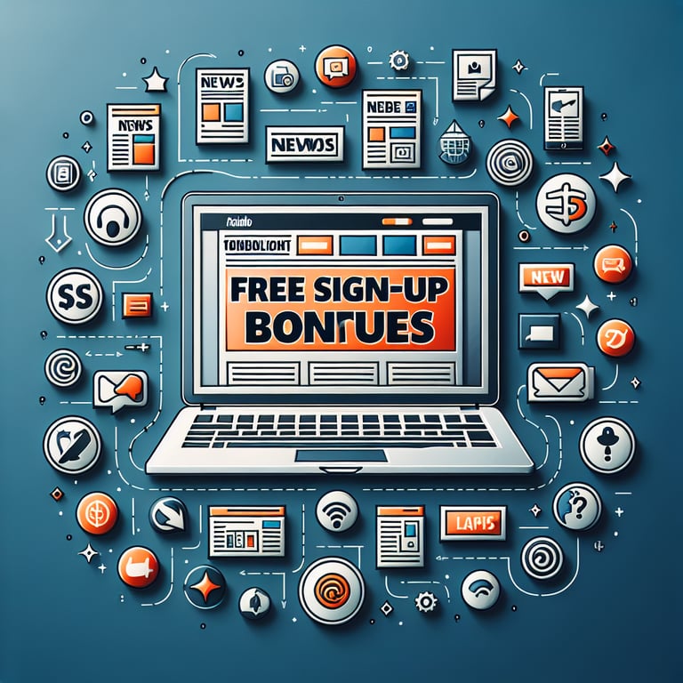 Stay Updated: Explore Top News Platforms with Free Sign Up Bonuses