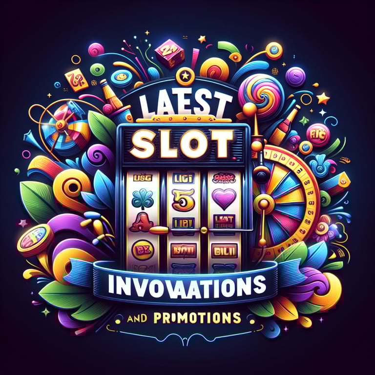 Latest Slot Game Innovations and Promotions in Online Casinos 