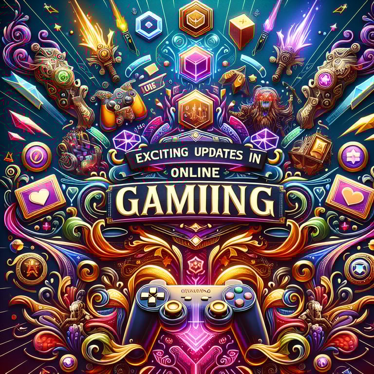 Exciting Updates in Online Gaming: New Games, Promotions & Community Events