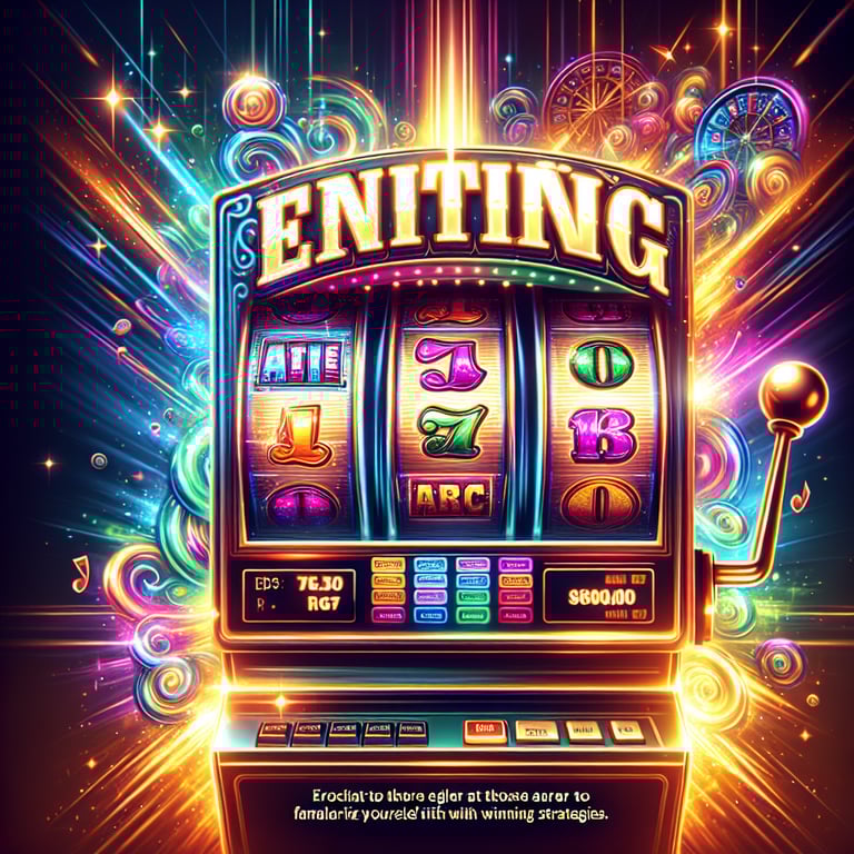 Winning Strategies for Slot Machines: Tips You Need to Know!