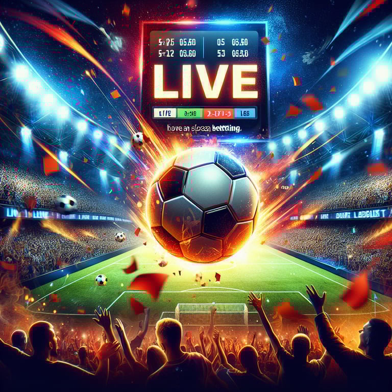 Exciting Live Soccer Betting: Enhance Your Game-Day Experience Now!