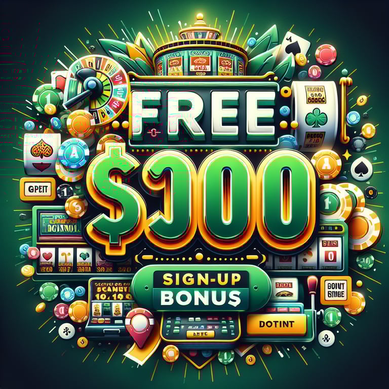 Unlock Your Gaming Potential with a Free 100 Sign-Up Bonus No Deposit!