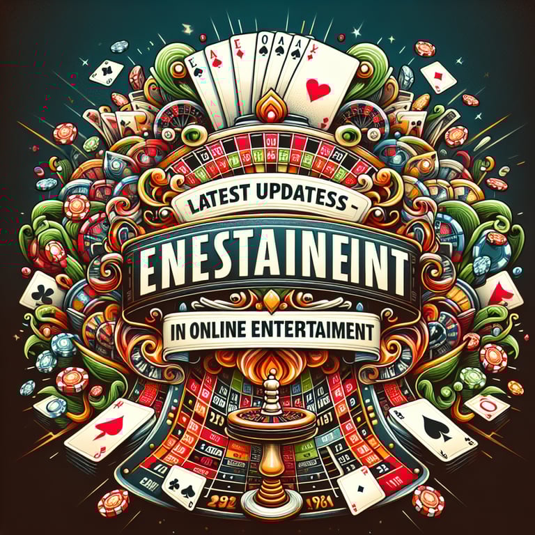 Últimas Novidades em Entretenimento Online: Cassinos, Jogos e Promoções Imperdíveis