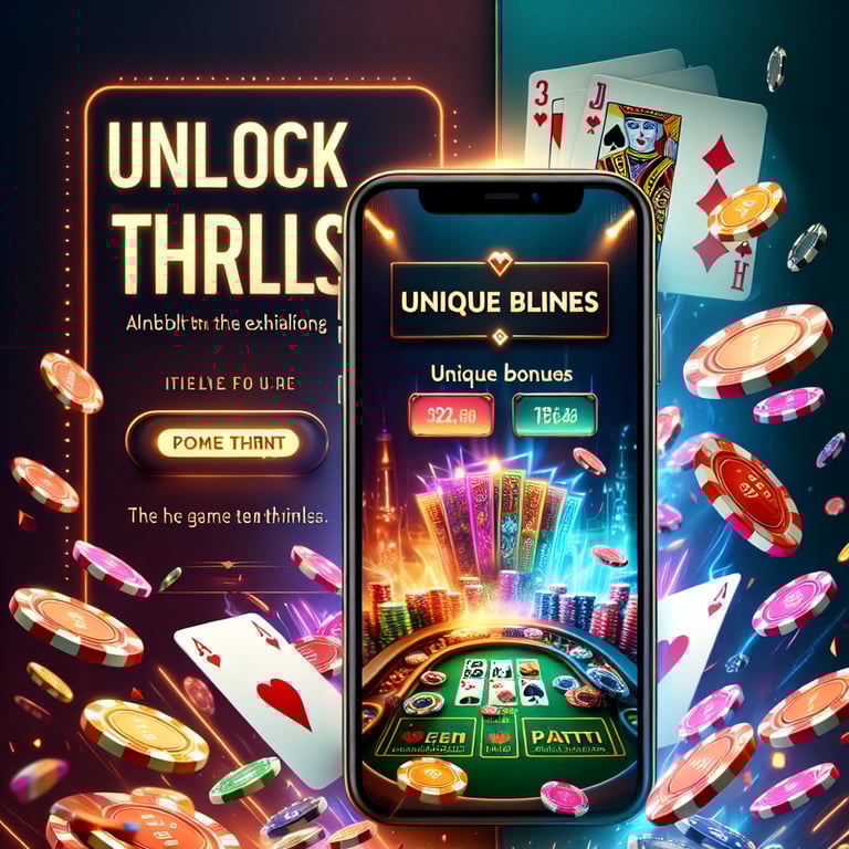 Unlock Thrills: Explore Teen Patti & Exclusive 51 Bonuses Today!
