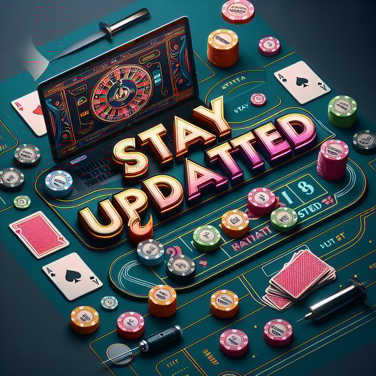 Stay Updated: Latest Online Casino News, Promotions & Strategies