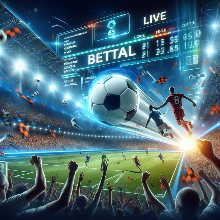 Live Soccer and Betting: Experience the Thrill of Real-Time Wagers!