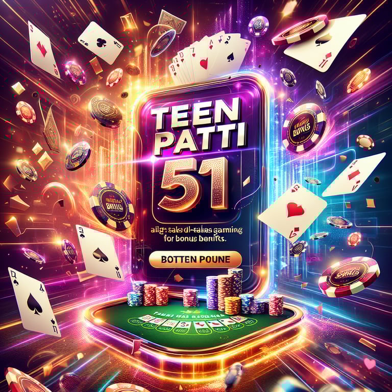 Exciting Teen Patti News: Unlock the Benefits of Teen Patti 51 Bonus!