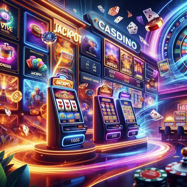 Latest Trends in Online Casinos: Live Dealer Games & Jackpot Excitement