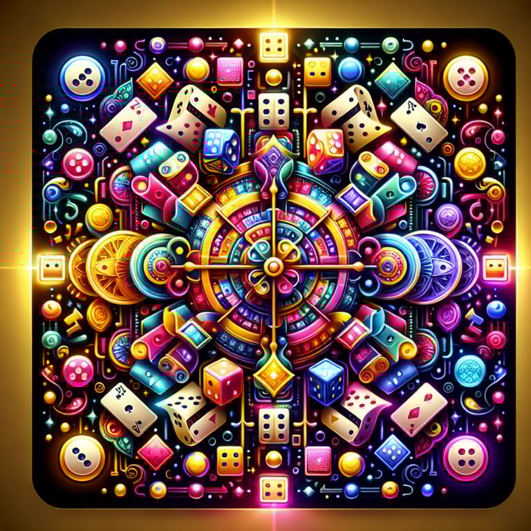 A captivating square image that centers around a gleaming roulette wheel, richly adorned with vibrant reds and greens that radiate luck and excitement, its polished wooden base reflecting soft, strategic lighting to emphasize the intricate engravings, while colorful chips scatter around it in a flurry of hues, capturing the thrill of a high-stakes game and the anticipation of a lucky win, all set against a subtly blurred backdrop of abstract casino elements that harmoniously enhance the focus on the game object itself.