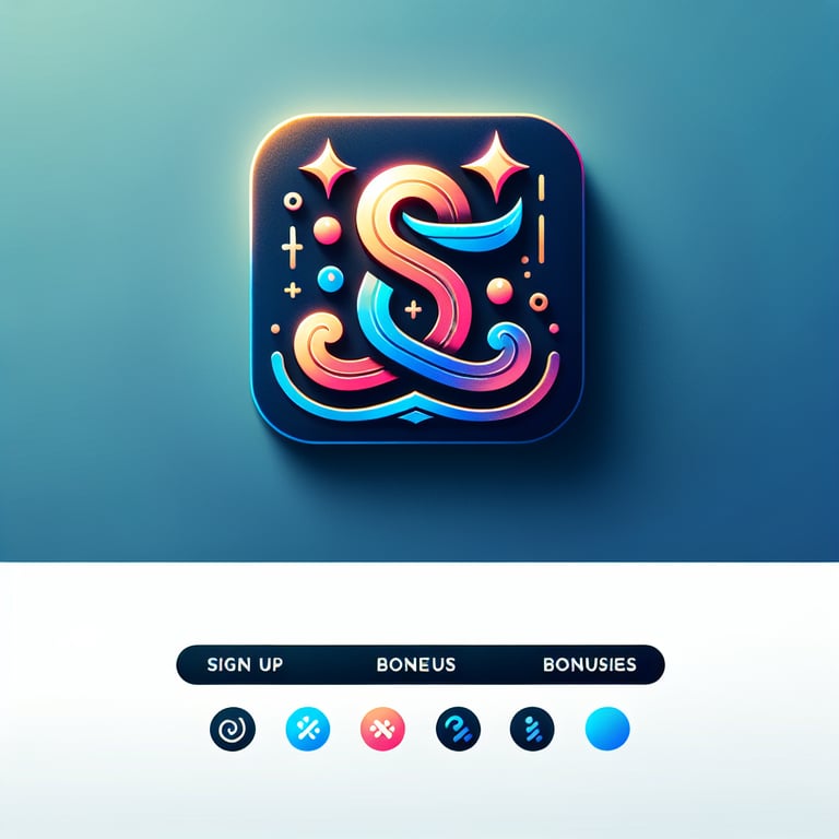 Image A striking rectangular logo design for a website featuring an elegant, stylized registration icon that seamlessly embodies the themes of 