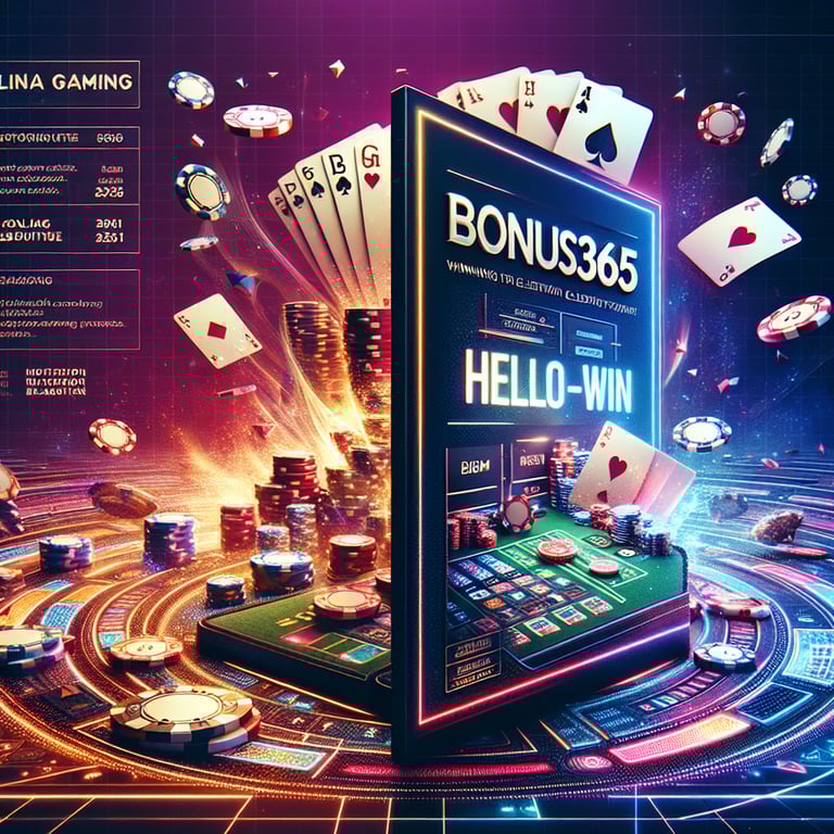 Latest Trends in Online Casinos: Explore Bonus365 x Hello-Win Now!