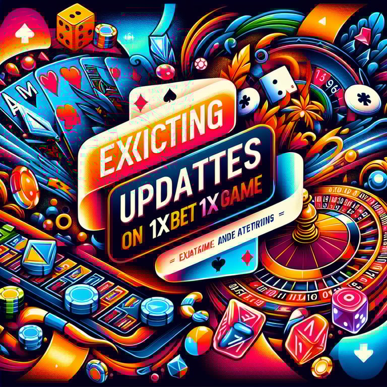Exciting Updates on 1xbet and 1xgame: New Promotions and Games!