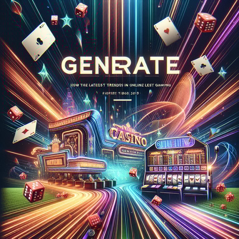 Latest Trends in Online Casinos: Top Sites, Bonuses, and Promotions
