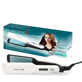 Remington Shine Therapy Wide Plate Hair Straightener S8550