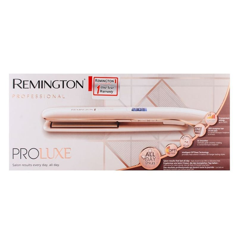 Buy Remington Proluxe S9100, Hair Straightener, Rose Gold