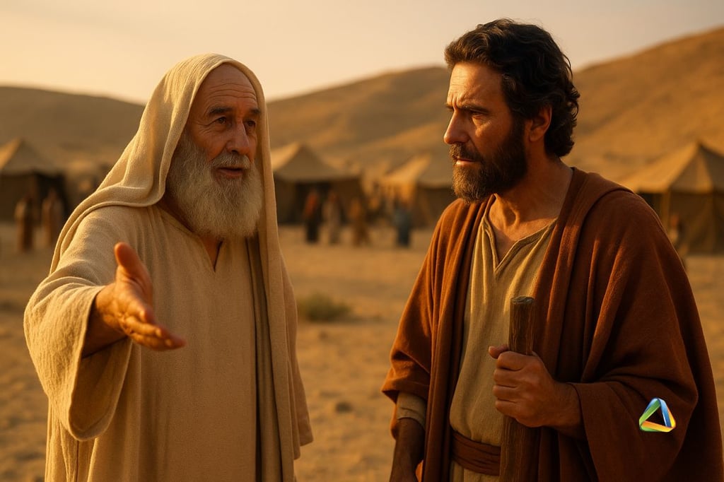 Jetro: Conselhos sábios aliviam fardos