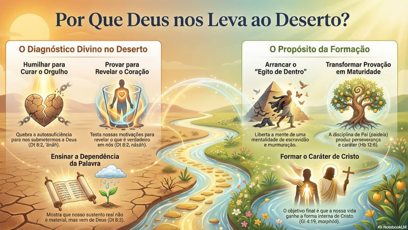O Propósito de Deus no Deserto
