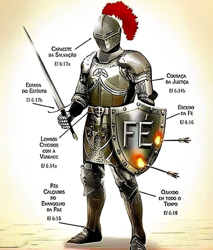 Aprenda a usar toda a armadura de Deus