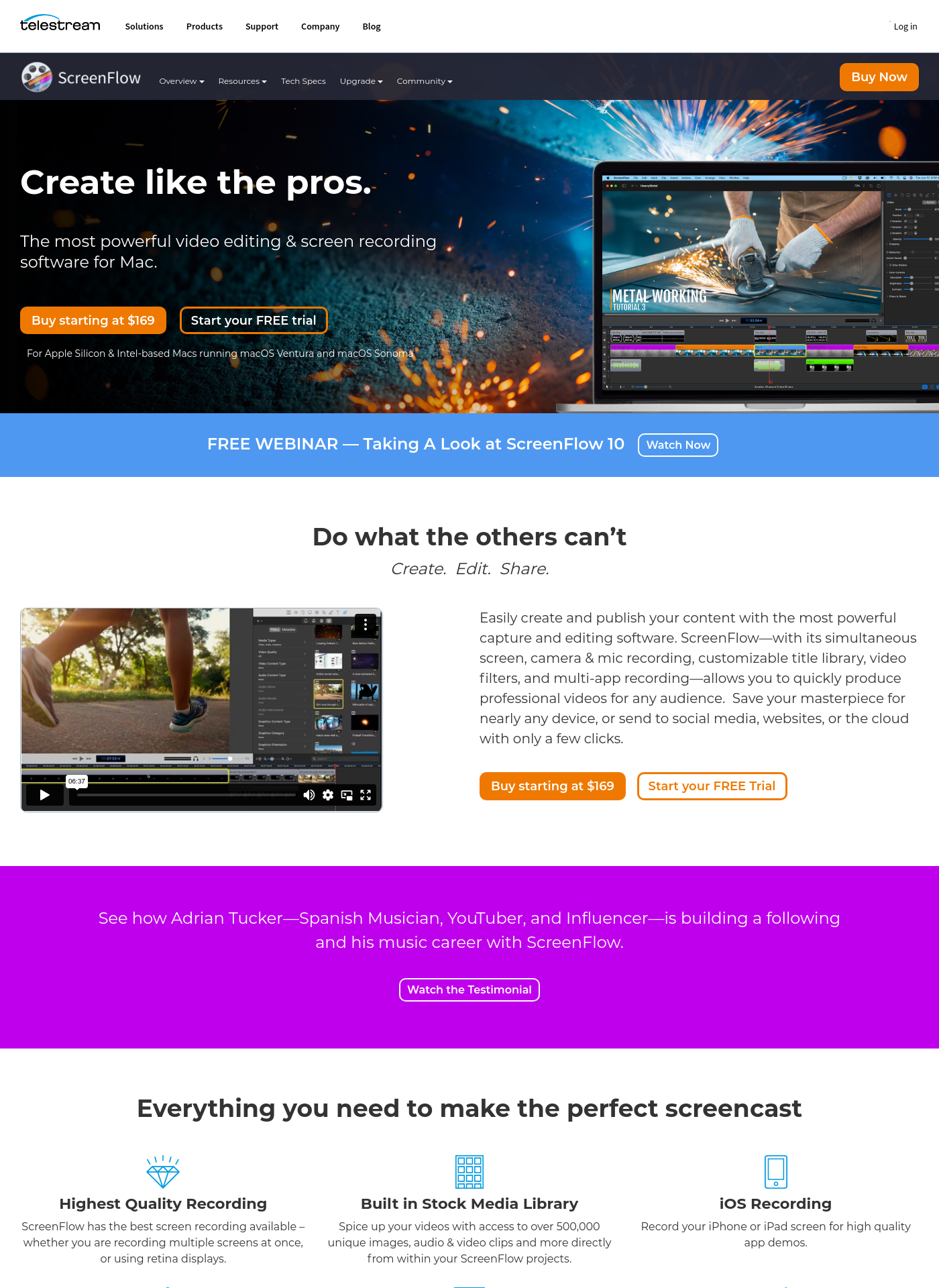 Cover for ScreenFlow