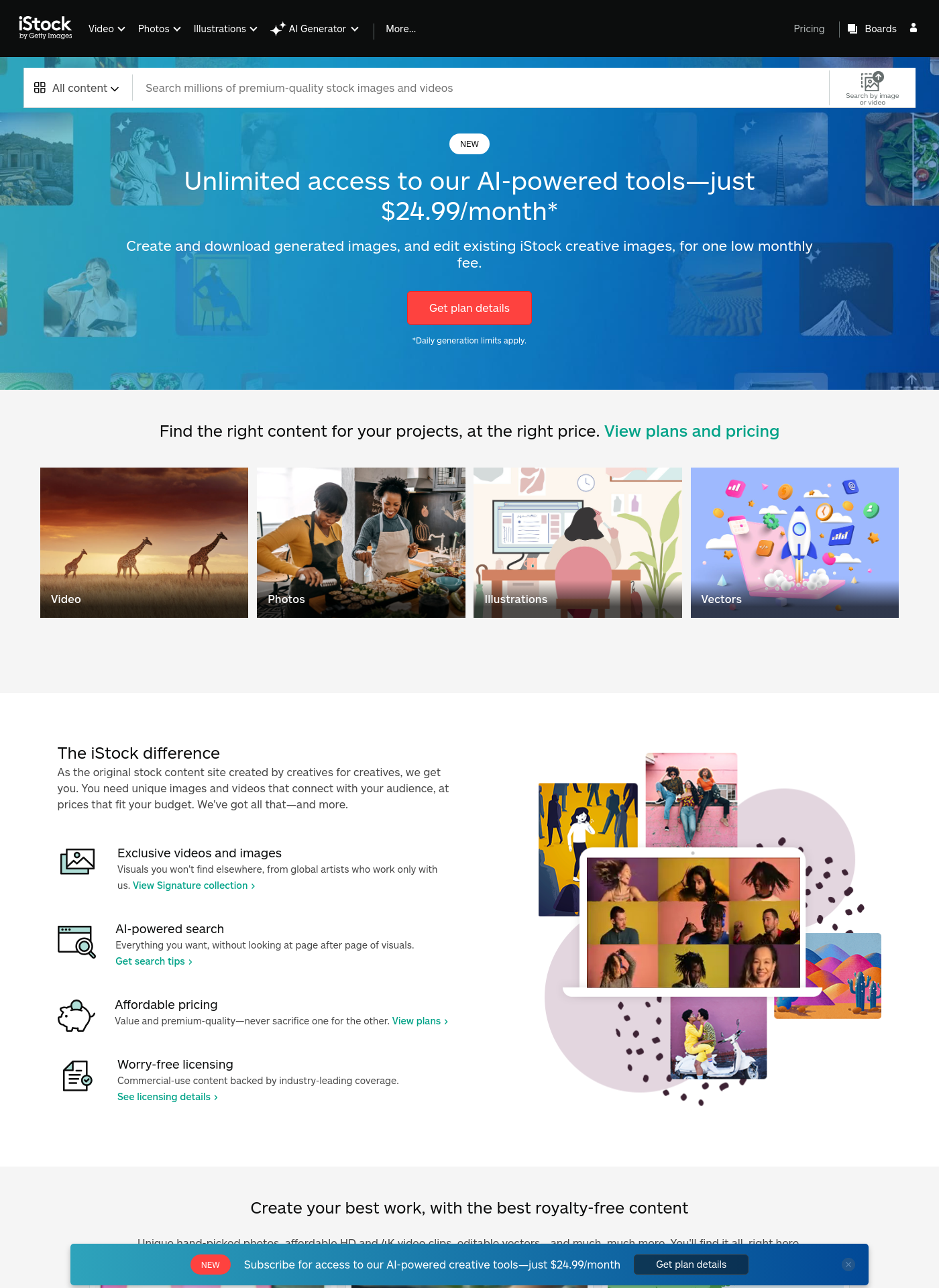 Cover for iStock
